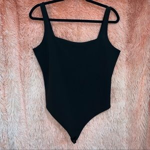 Express Basic Black Bodysuit